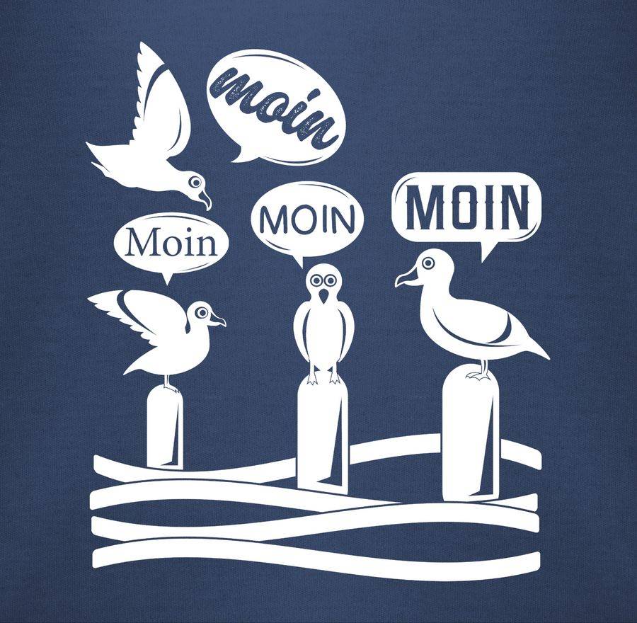 Shirtracer Moin - Möwen - Weiß Shirts & Mehr Shirtracer