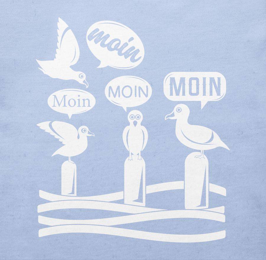 Shirtracer Moin - Möwen - Weiß Shirts & Mehr Shirtracer