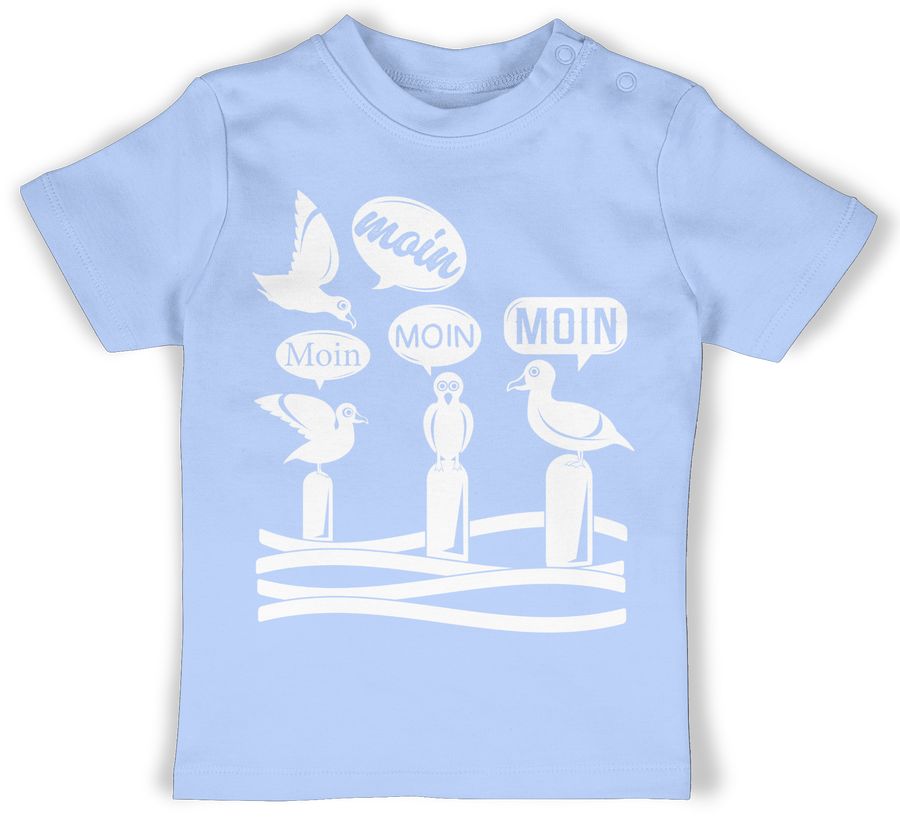 Shirtracer Moin - Möwen - weiß Shirts & Mehr Shirtracer