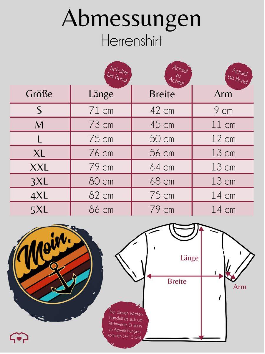 Shirtracer Moin Retro Badge Shirts & Mehr Shirtracer