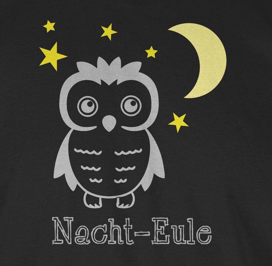 Shirtracer Nacht-Eule: T-Shirt Gym Bag Shirtracer