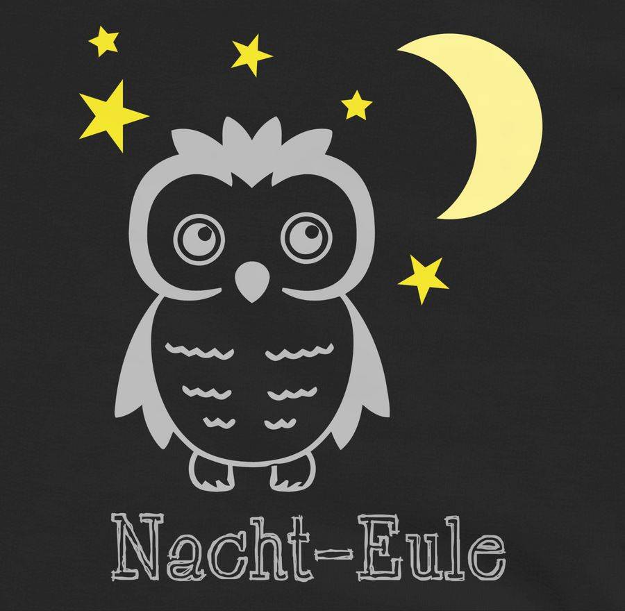 Shirtracer Nacht-Eule: T-Shirt Gym Bag Shirtracer