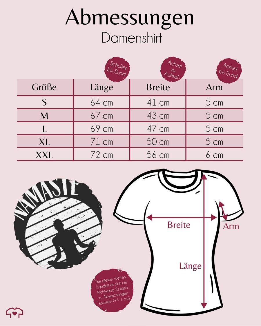 Shirtracer Namaste Weiß Shirts & Mehr Shirtracer