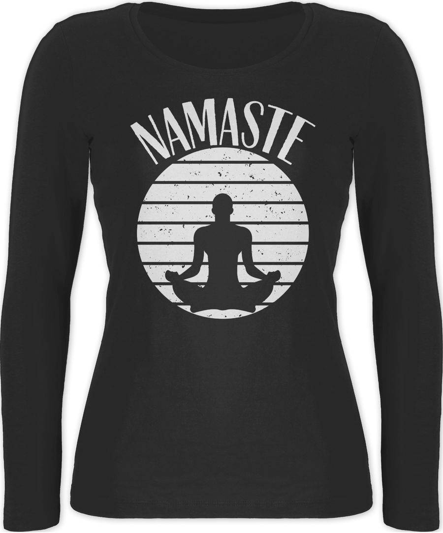 Shirtracer Namaste weiß Shirts & Mehr Shirtracer