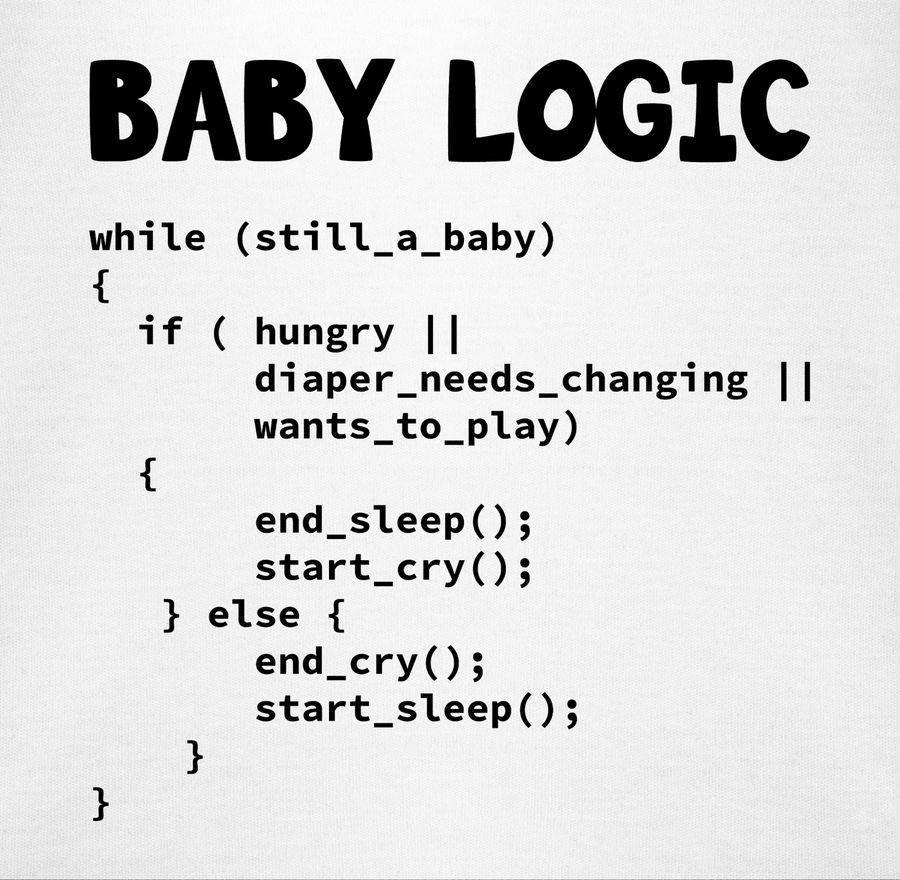 Shirtracer Nerdy Baby Logic Shirts & Mehr Shirtracer