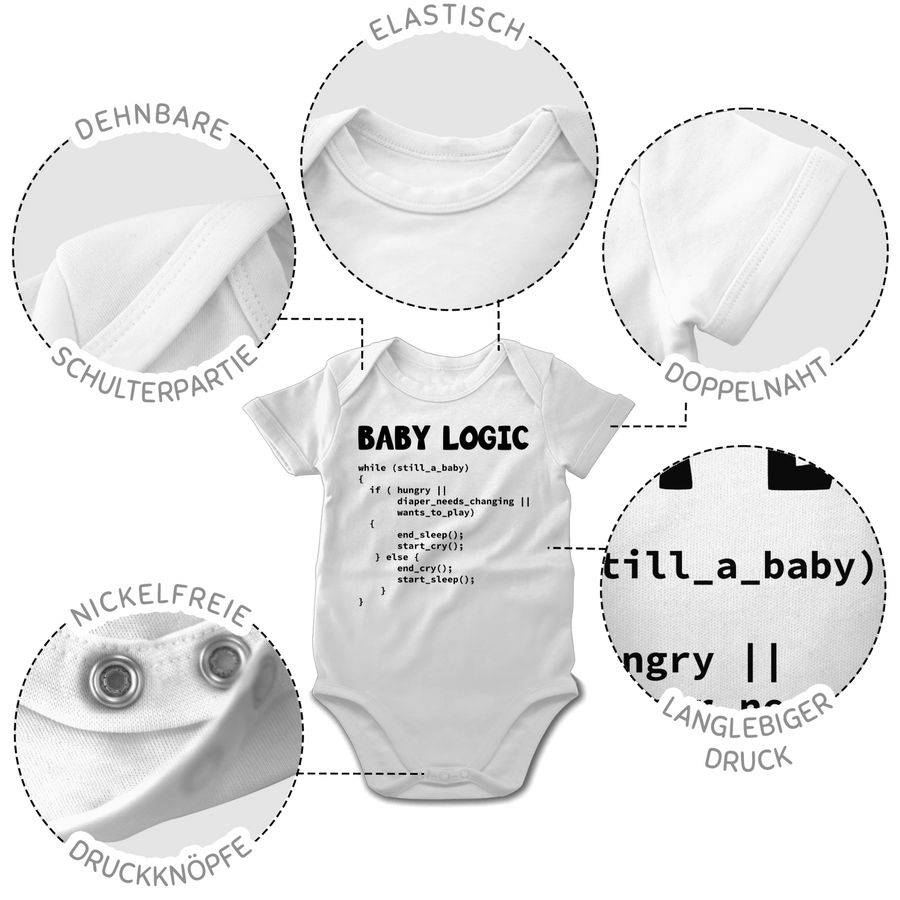 Shirtracer Nerdy Baby Logic Shirts & Mehr Shirtracer