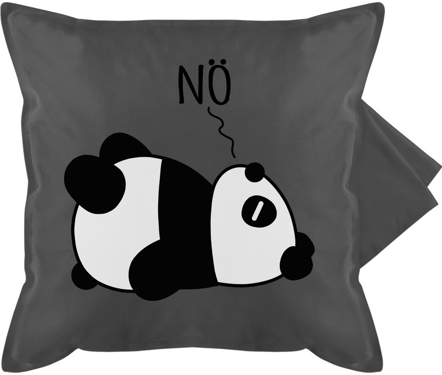 Shirtracer Nö - Panda - schwarz Shirts & Mehr Shirtracer