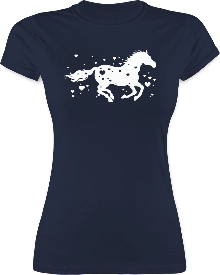 Shirtracer Pferd mit Herzen Shirts & Mehr Shirtracer