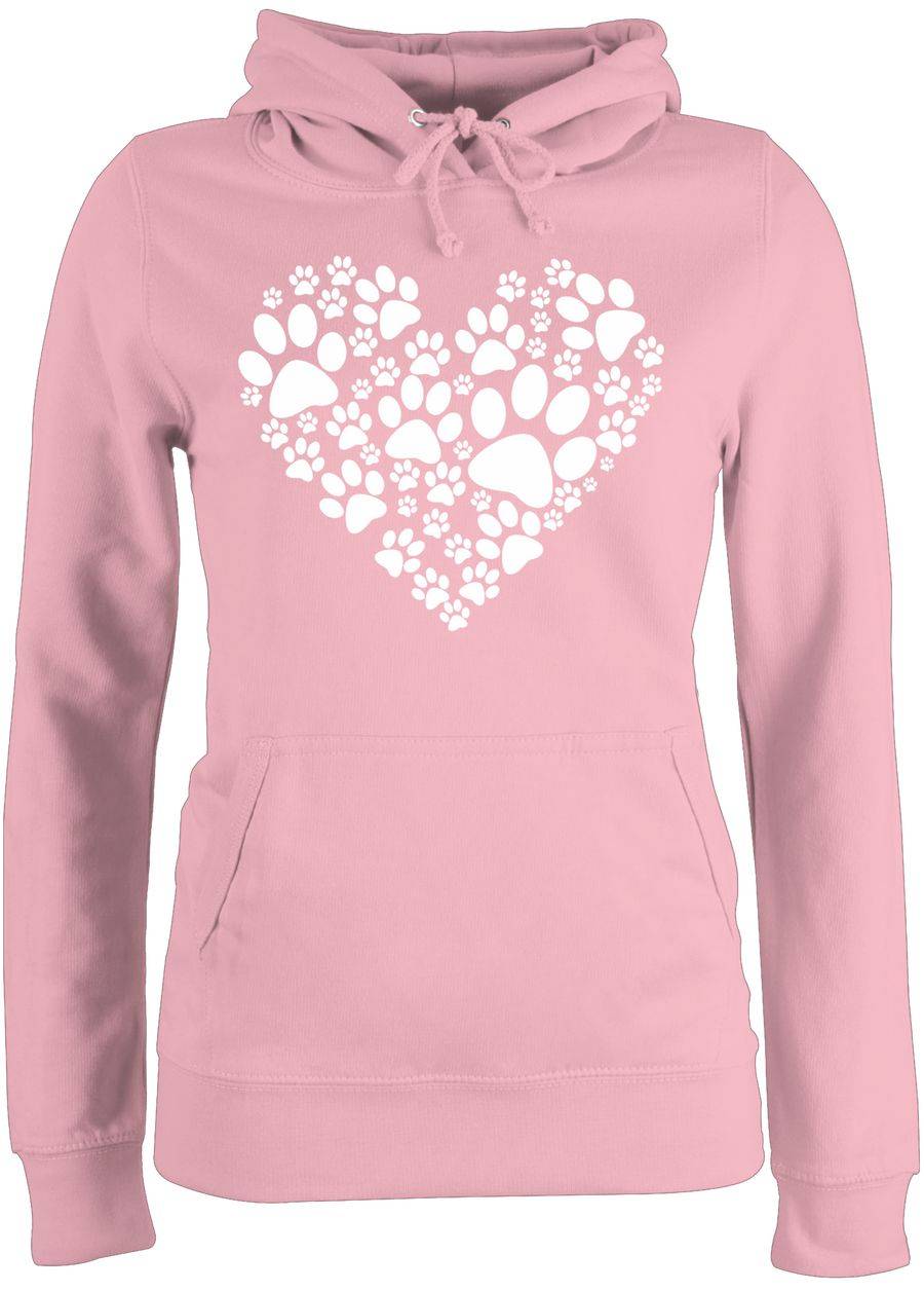 Shirtracer Pfoten Herz: Tshirt Gym Bag Shirtracer