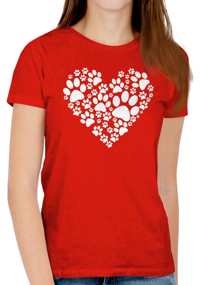 Shirtracer Pfoten Herz: Tshirt Gym Bag Shirtracer