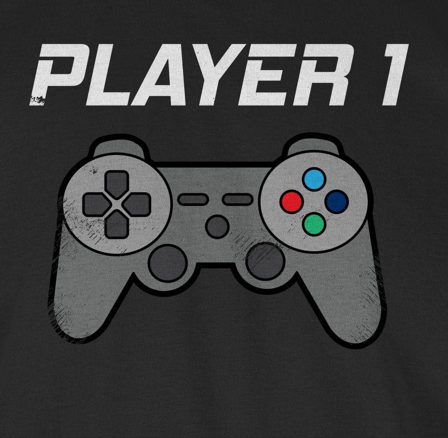 Shirtracer Player 1 Vintage Shirts & Mehr Shirtracer