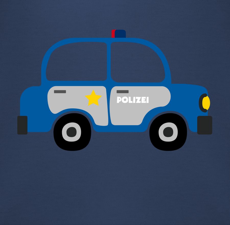 Shirtracer Polizei Auto: Tshirt Rucksack Shirtracer