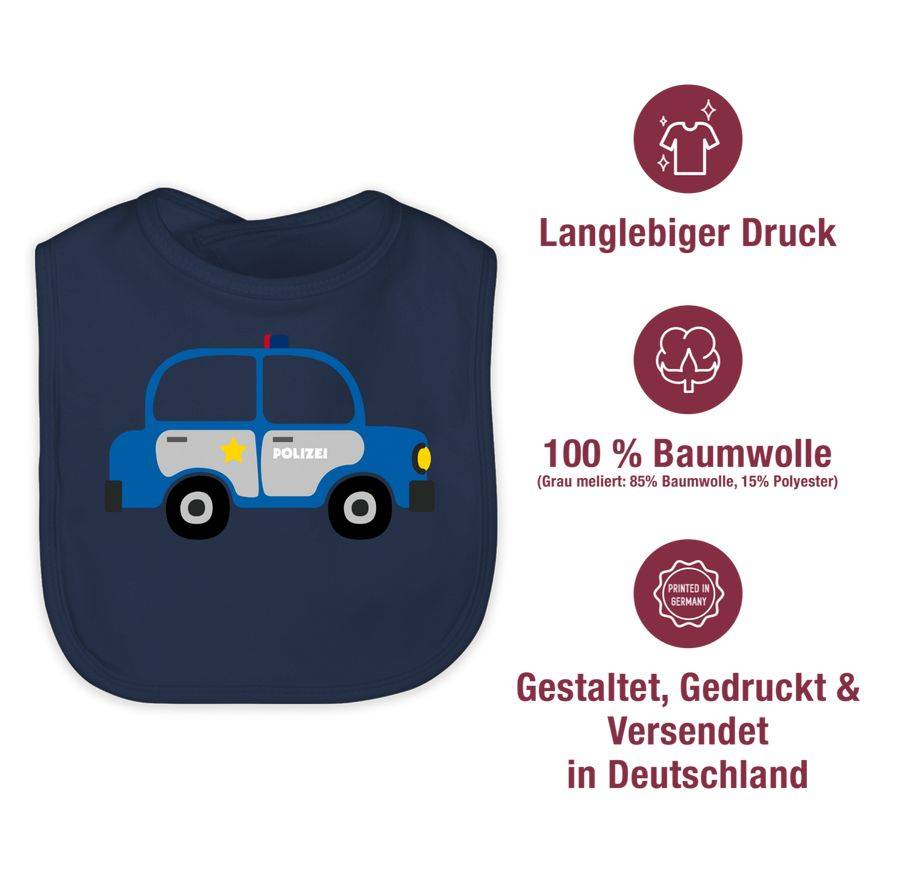 Shirtracer Polizei Auto: Tshirt Rucksack Shirtracer