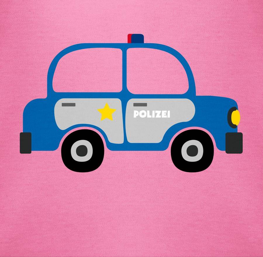Shirtracer Polizei Auto: Tshirt Rucksack Shirtracer