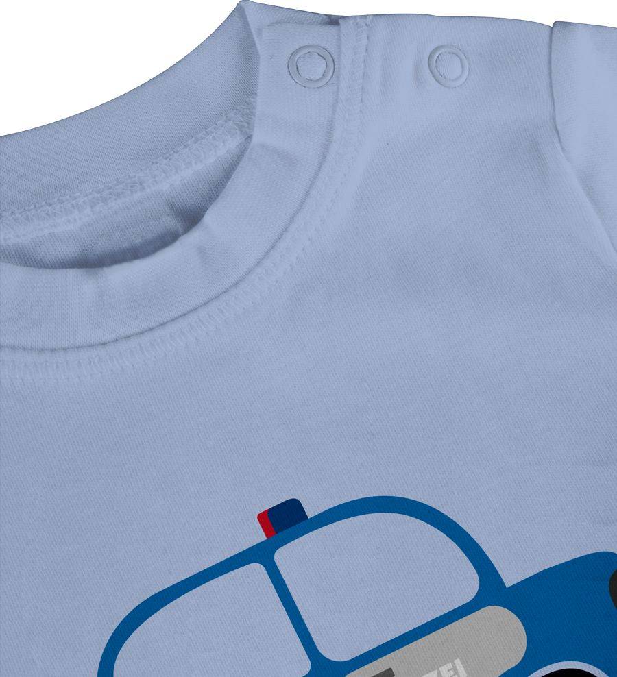 Shirtracer Polizei Auto: Tshirt Rucksack Shirtracer