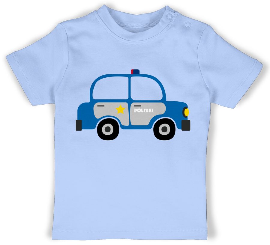 Shirtracer Polizei Auto: Tshirt Rucksack Shirtracer