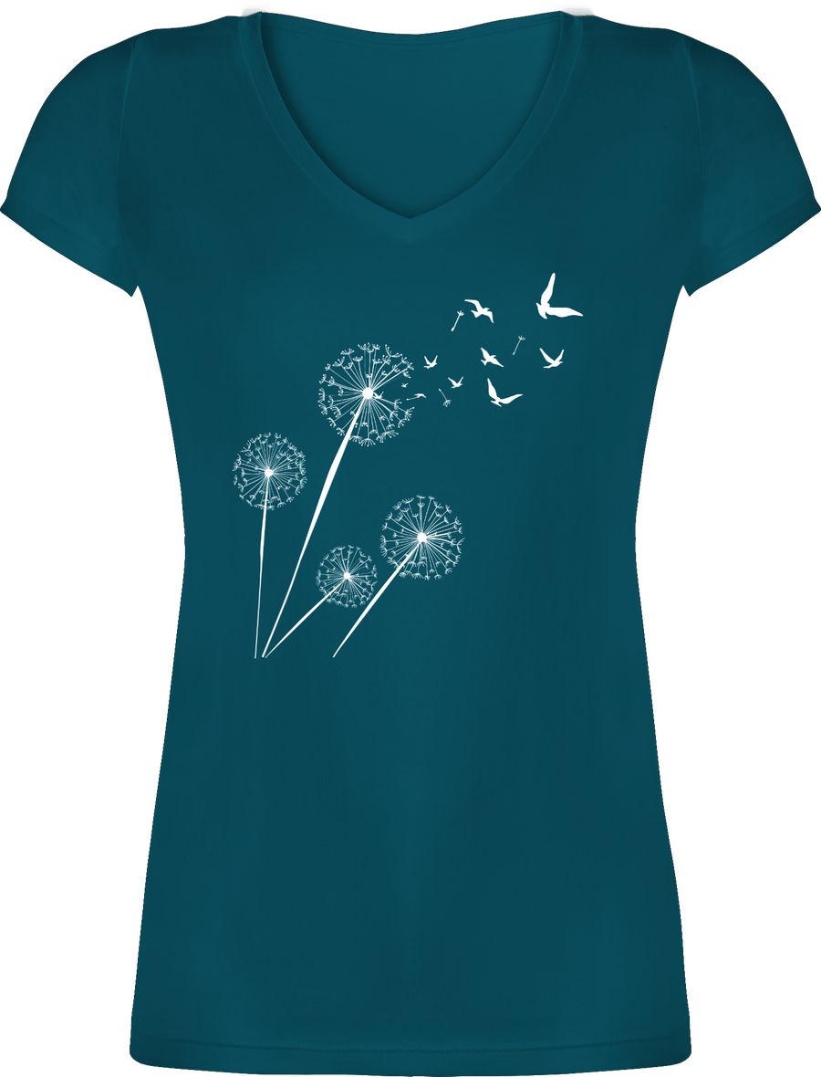 Shirtracer Pusteblume Vögel Shirts & Mehr Shirtracer