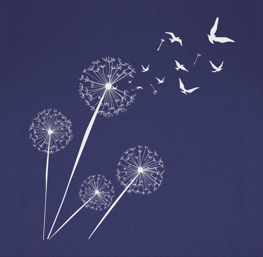 Shirtracer Pusteblume Vögel Shirts & Mehr Shirtracer