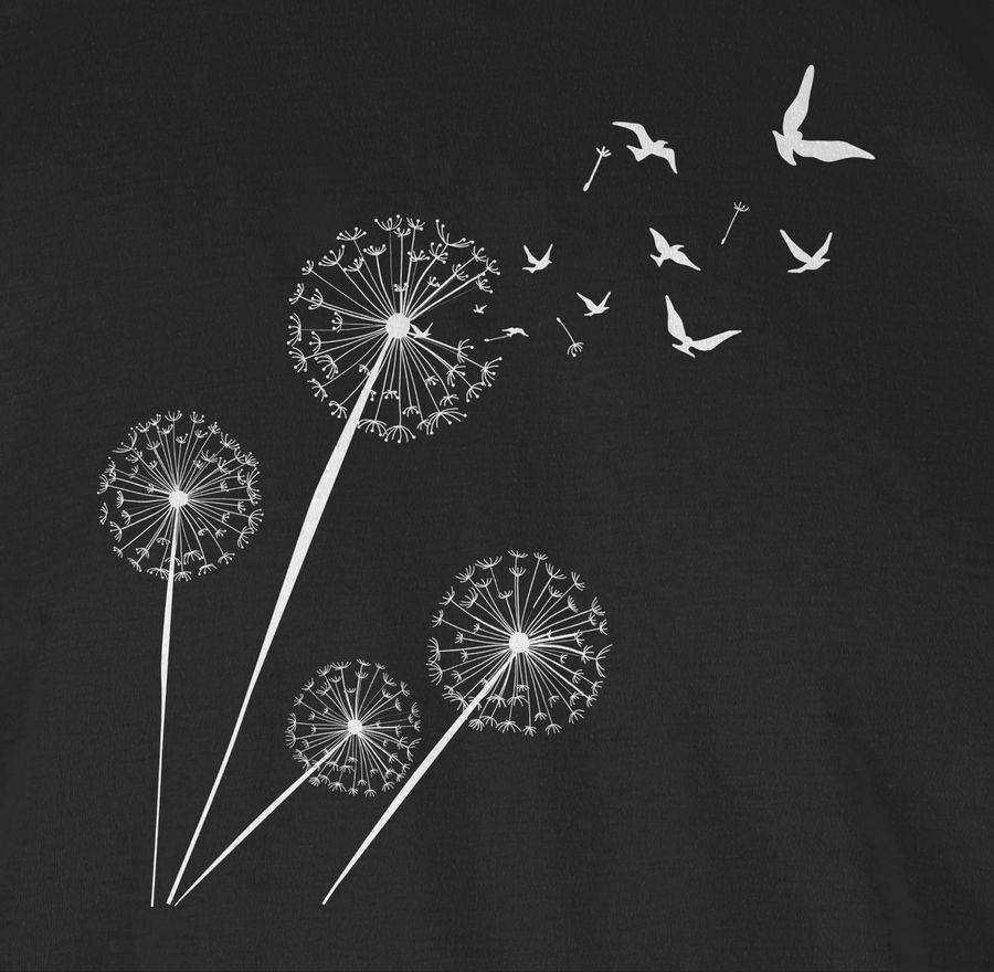 Shirtracer Pusteblume Vögel Shirts & Mehr Shirtracer