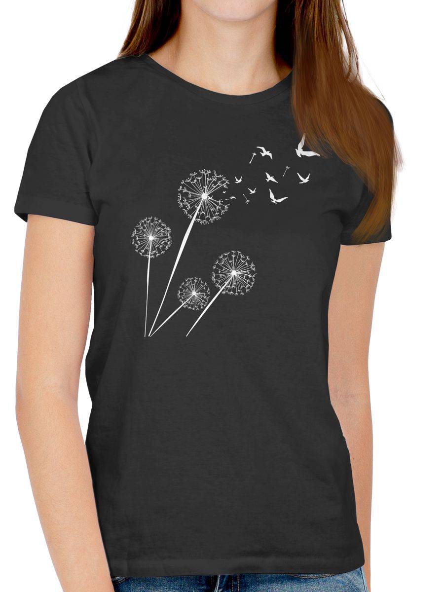 Shirtracer Pusteblume Vögel Shirts & Mehr Shirtracer