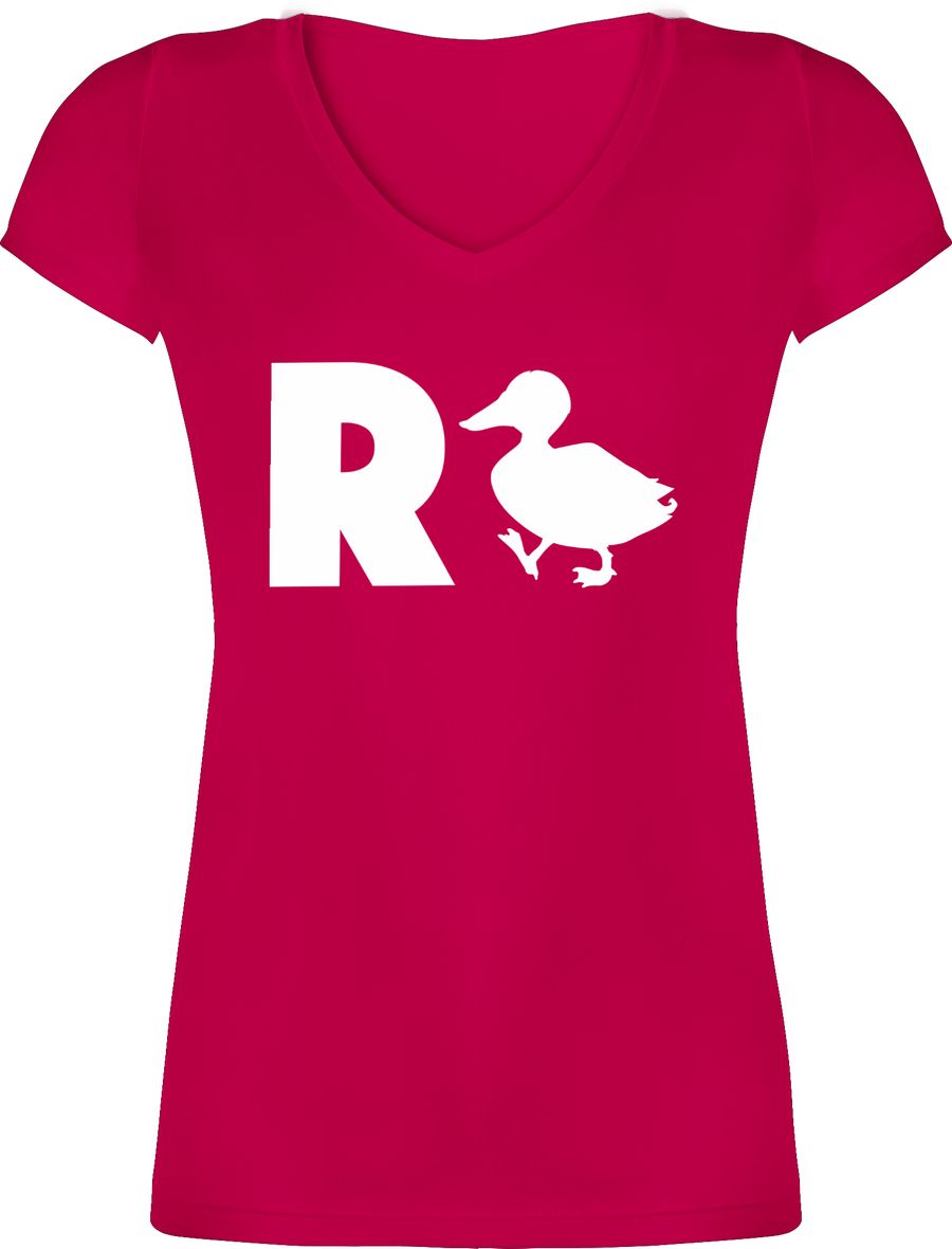 Shirtracer R Ente - weiss Shirts & Mehr Shirtracer