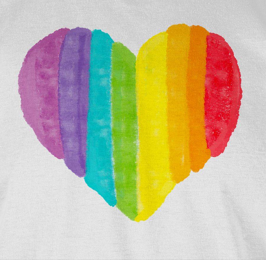 Shirtracer Regenbogen Herz Shirts & Mehr Shirtracer
