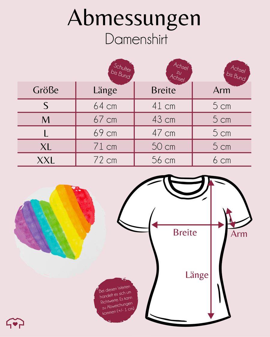 Shirtracer Regenbogen Herz Shirts & Mehr Shirtracer