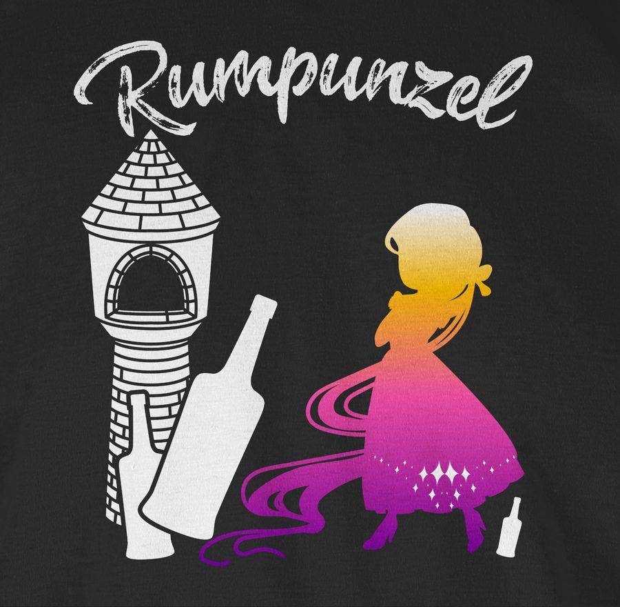 Shirtracer Rumpunzel: Tshirt Gym Bag Shirtracer