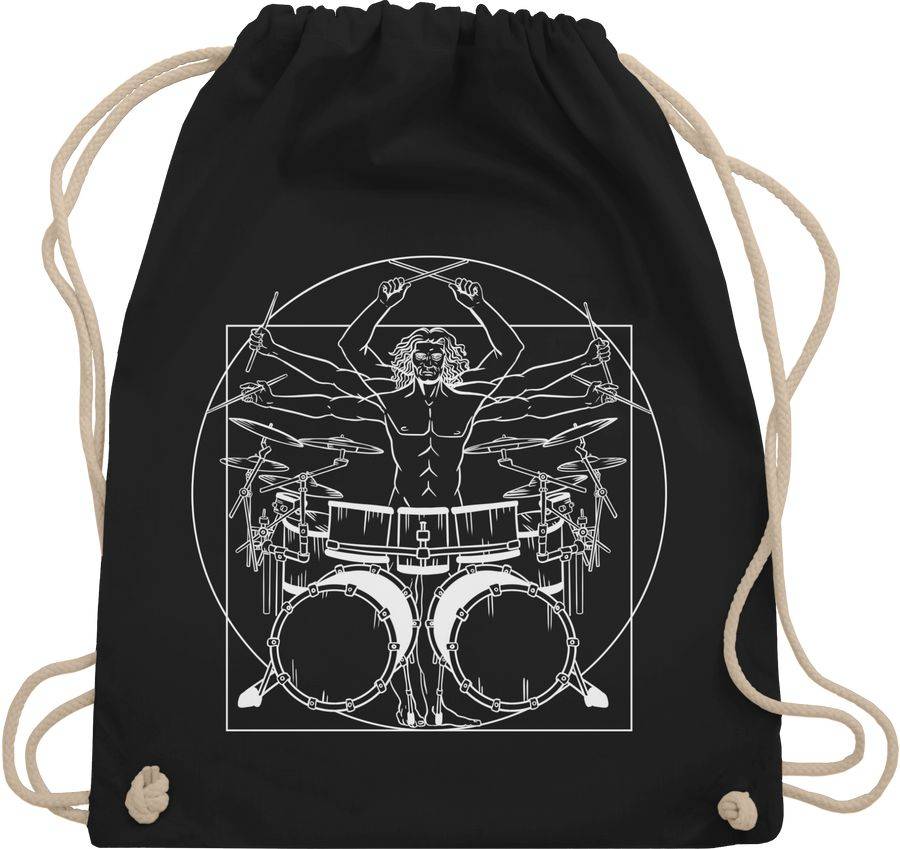 Shirtracer Schlagzeuger: Tshirt Gym Bag Shirtracer