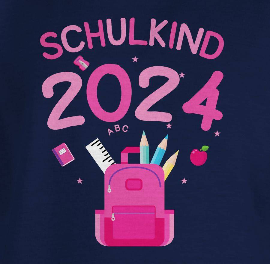 Shirtracer Schulkind 2024 Shirts & Mehr Shirtracer