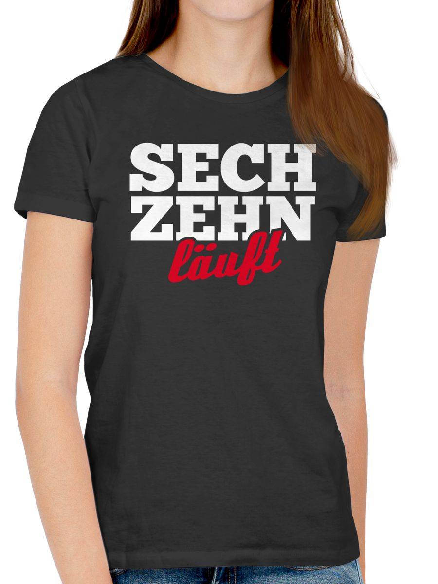 Shirtracer Sechzehn Läuft Shirts & Mehr Shirtracer