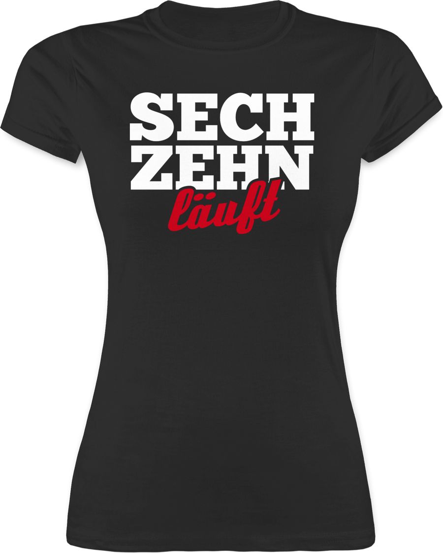 Shirtracer Sechzehn Läuft Shirts & Mehr Shirtracer