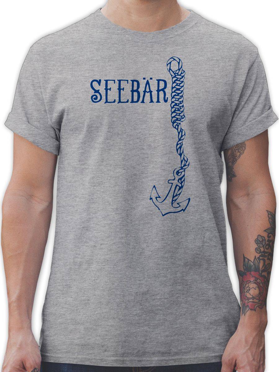 Shirtracer Seebär Anker: Tshirt Gym Bag Shirtracer
