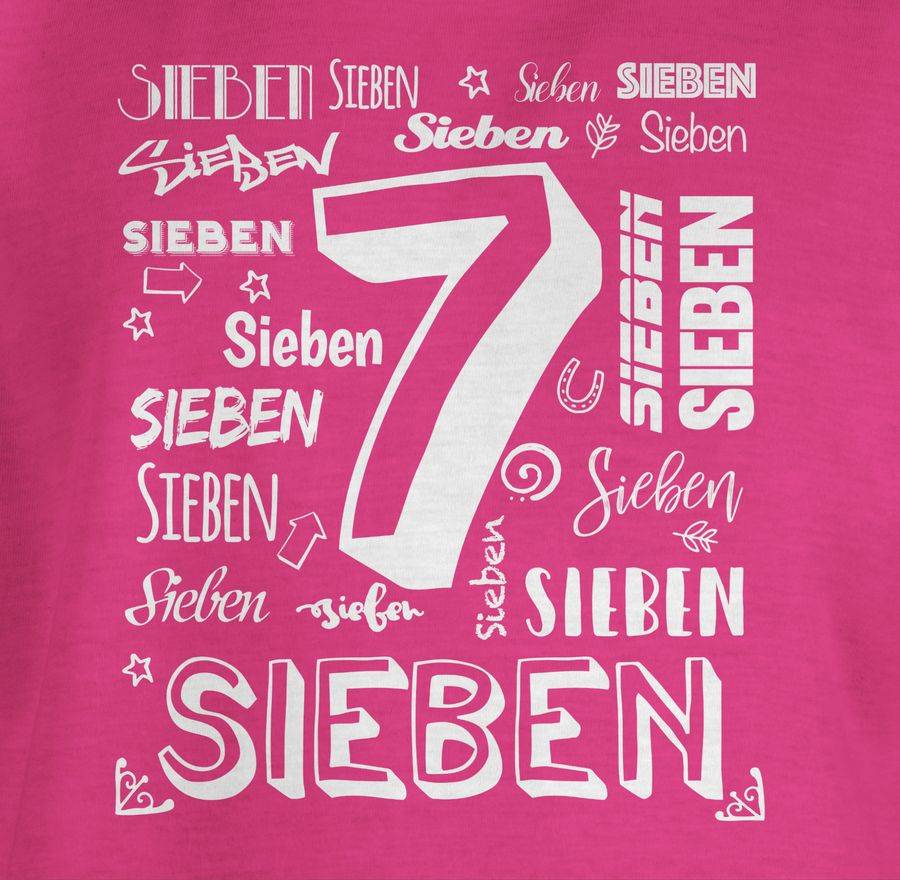 Shirtracer Siebter Zahlen Shirts & Mehr Shirtracer