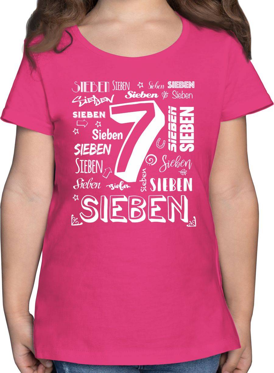 Shirtracer Siebter Zahlen Shirts & Mehr Shirtracer