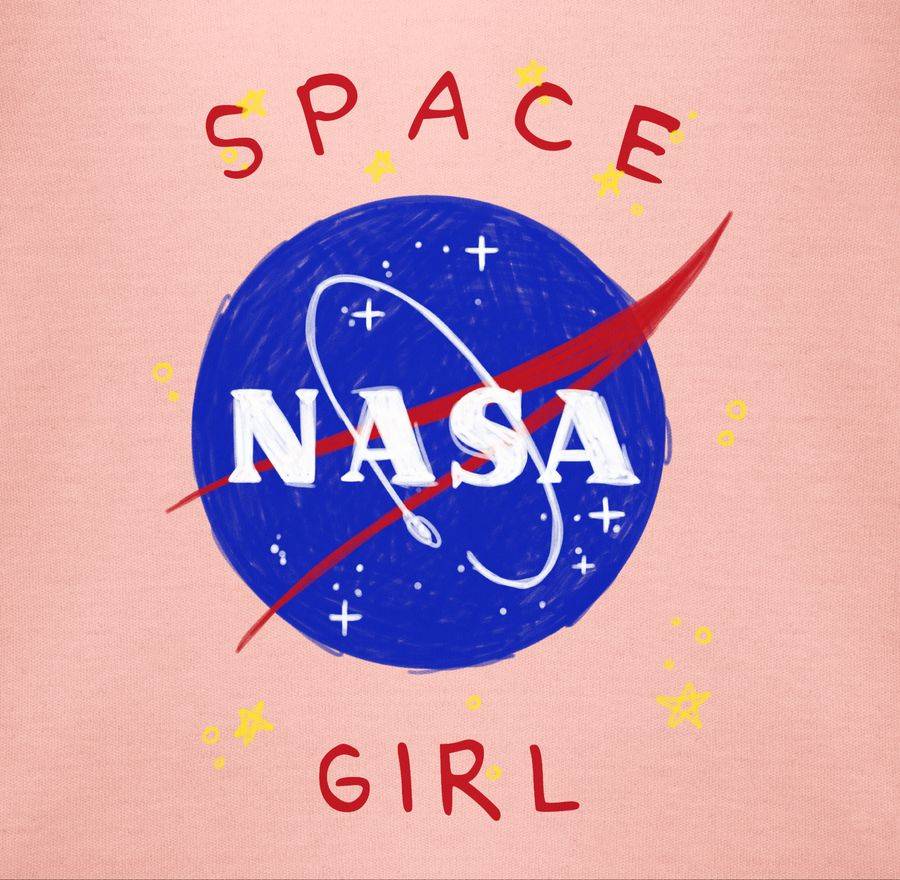 Shirtracer Space Girl Shirts & Mehr Shirtracer