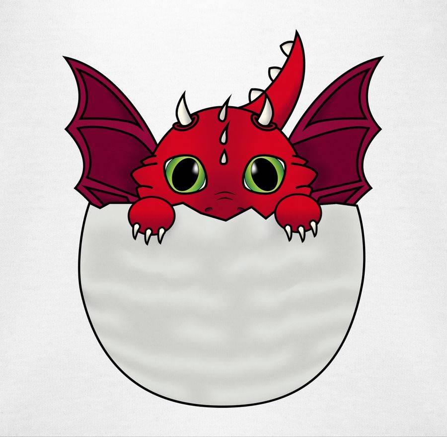 Shirtracer Süßer Baby Drache Shirtracer