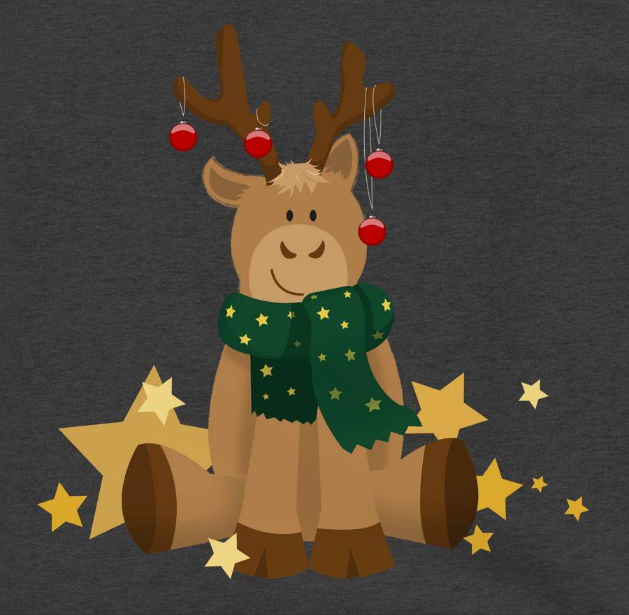 Shirtracer Süßer Elch: T-Shirt Rucksack Shirtracer