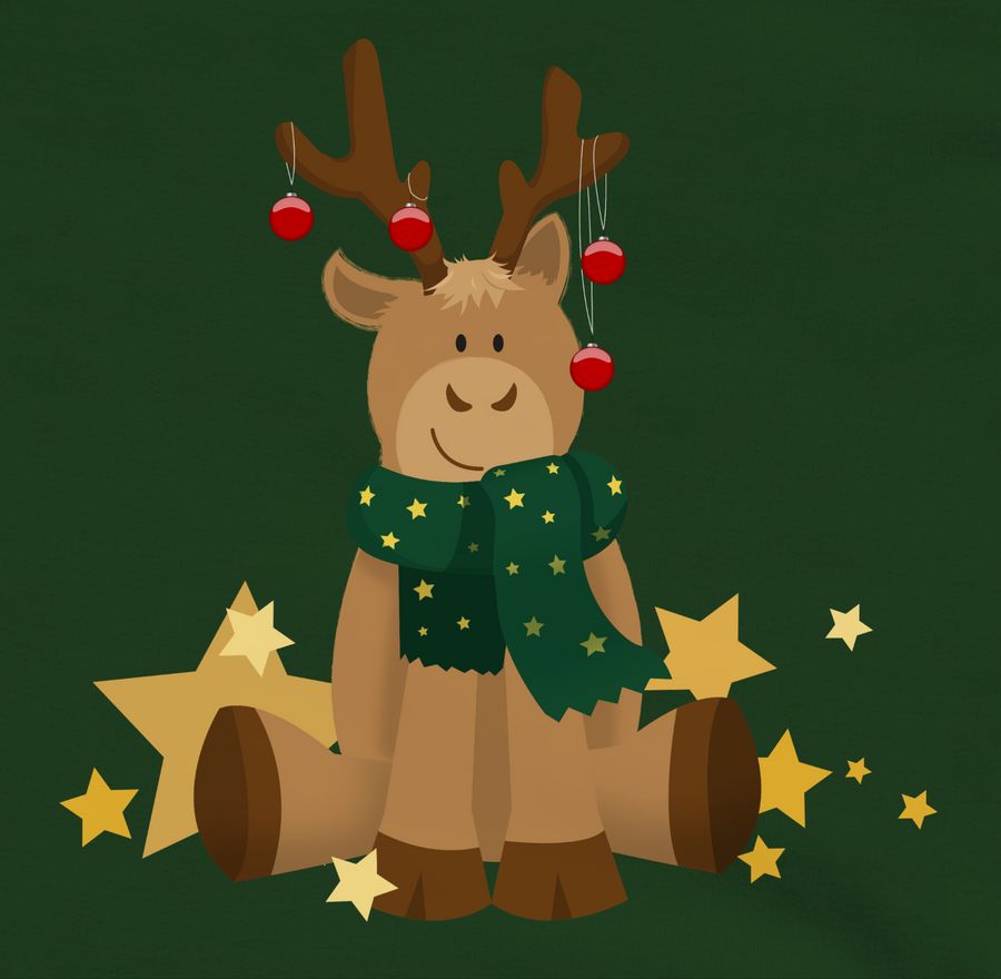 Shirtracer Süßer Elch: T-Shirt Rucksack Shirtracer