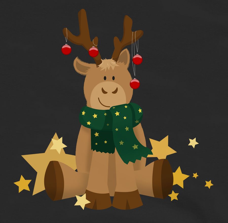 Shirtracer Süßer Elch: T-Shirt Rucksack Shirtracer