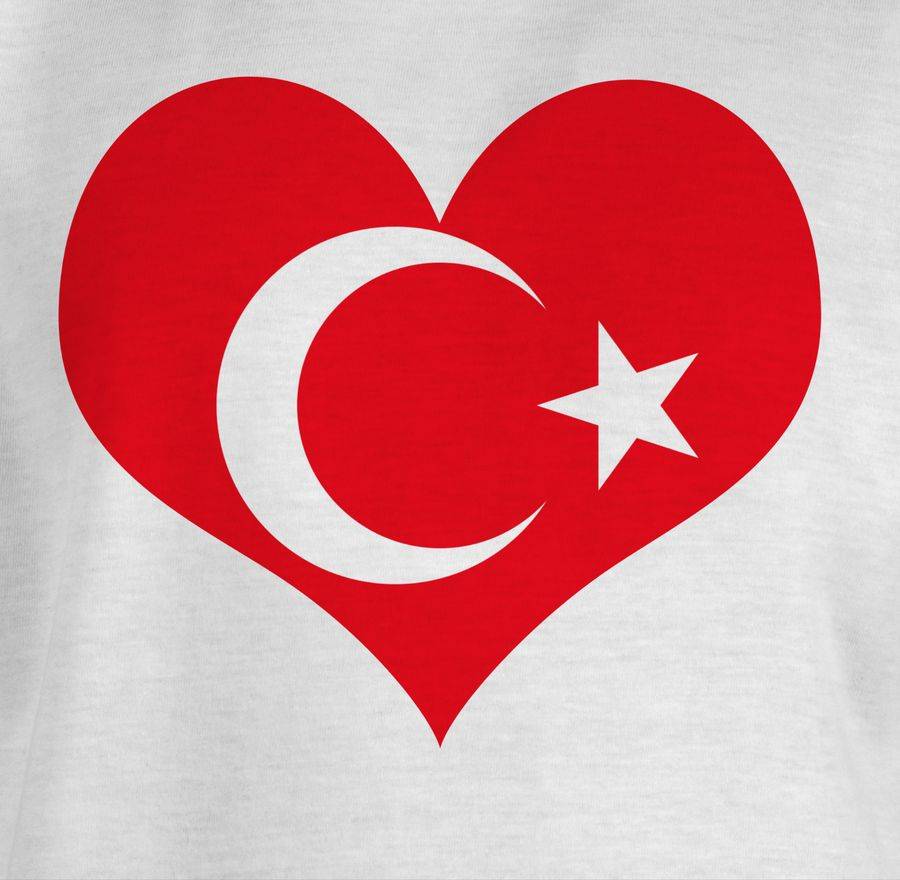 Shirtracer Türkei Herz Shirtracer