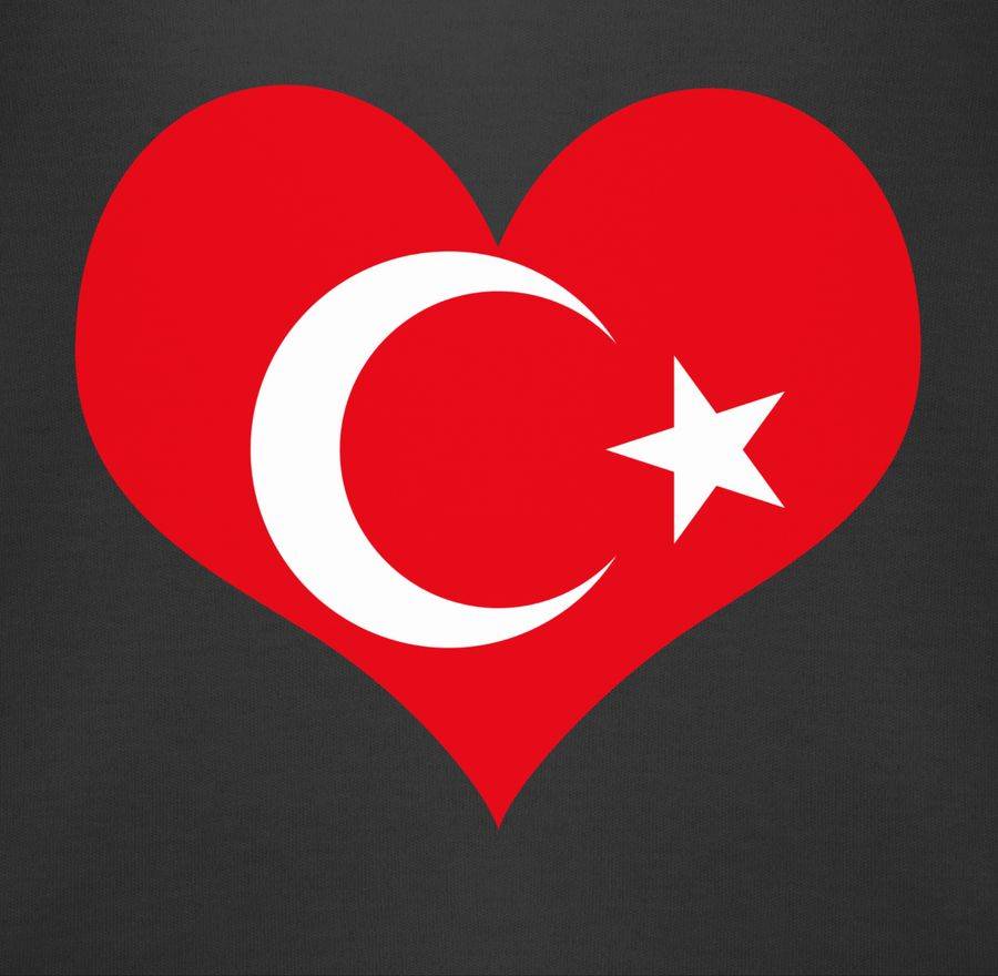 Shirtracer Türkei Herz Shirtracer