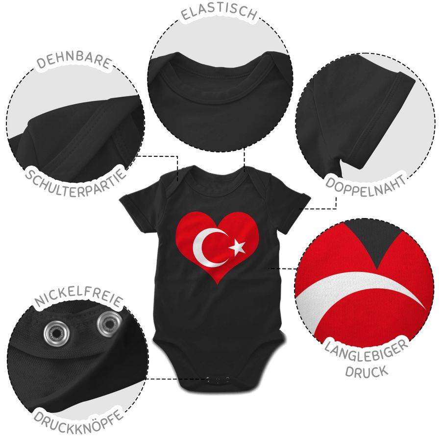 Shirtracer Türkei Herz Shirtracer