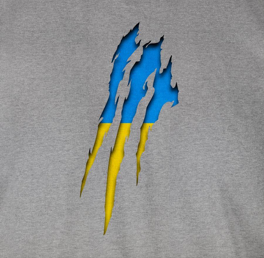 Shirtracer Ukraine Krallenspuren Shirtracer
