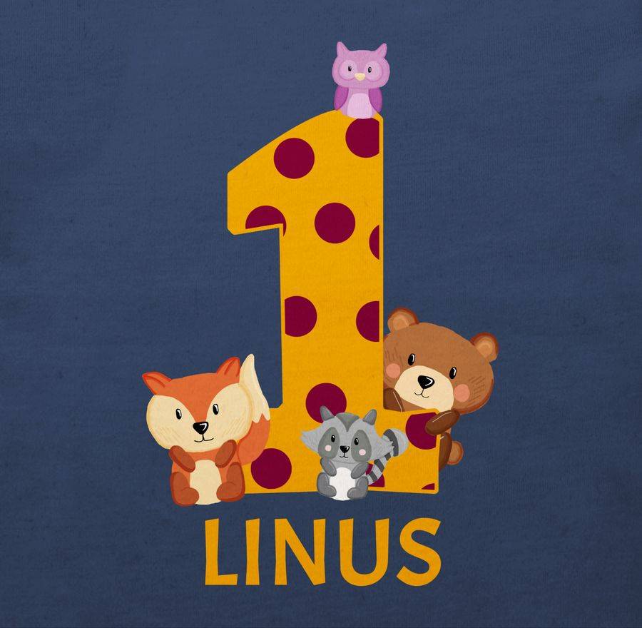 Shirtracer Waldtiere - 1 Jahr Shirts & Mehr Shirtracer