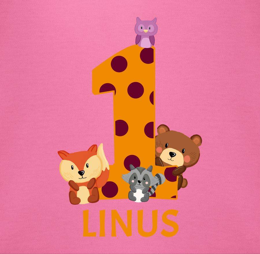 Shirtracer Waldtiere - 1 Jahr Shirts & Mehr Shirtracer