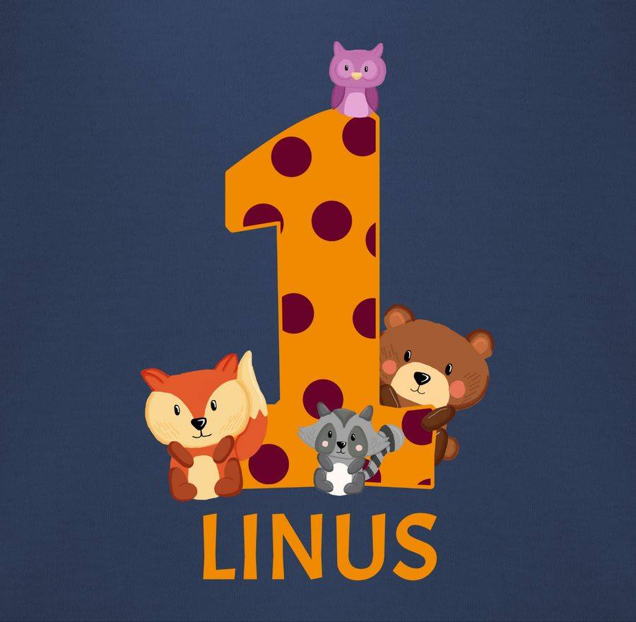 Shirtracer Waldtiere - 1 Jahr Shirts & Mehr Shirtracer