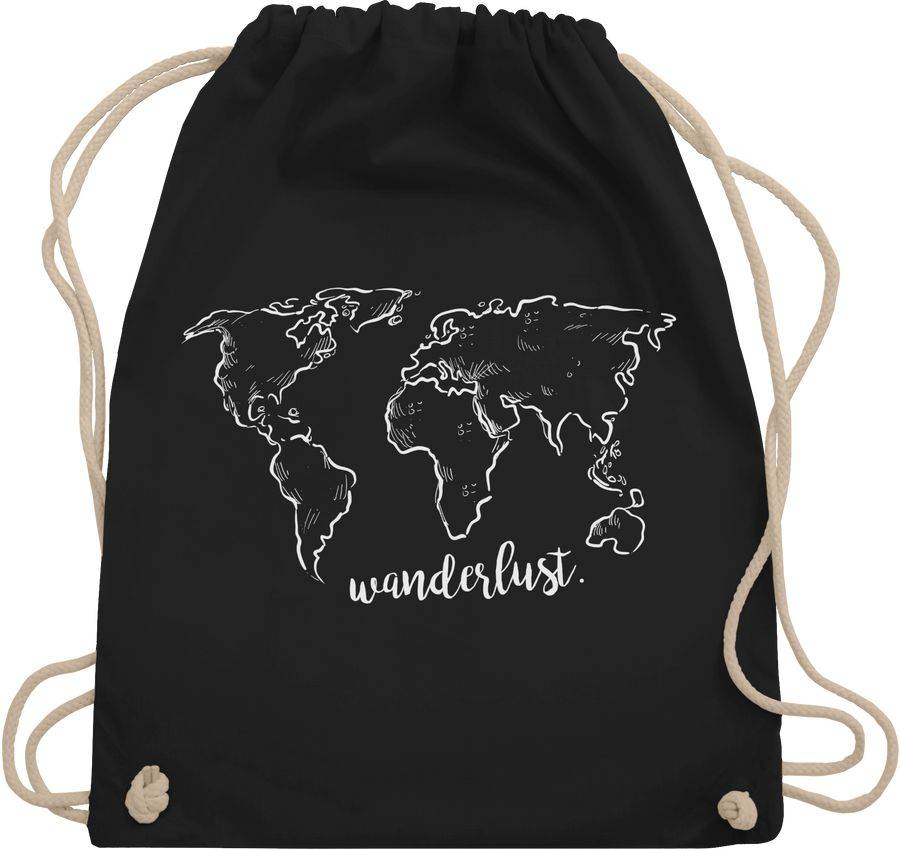 Shirtracer Wanderlust: Tshirt Gym Bag Shirtracer