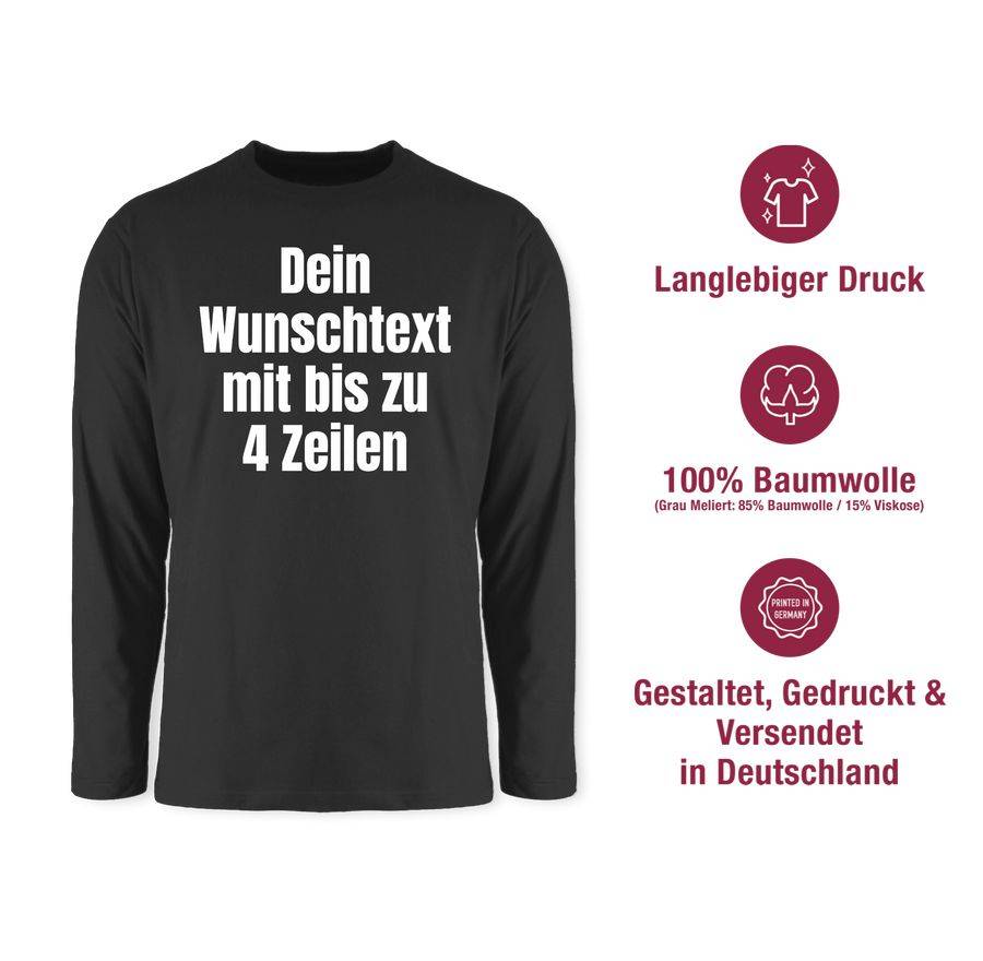 Shirtracer Wunschtext Shirts & Mehr Shirtracer