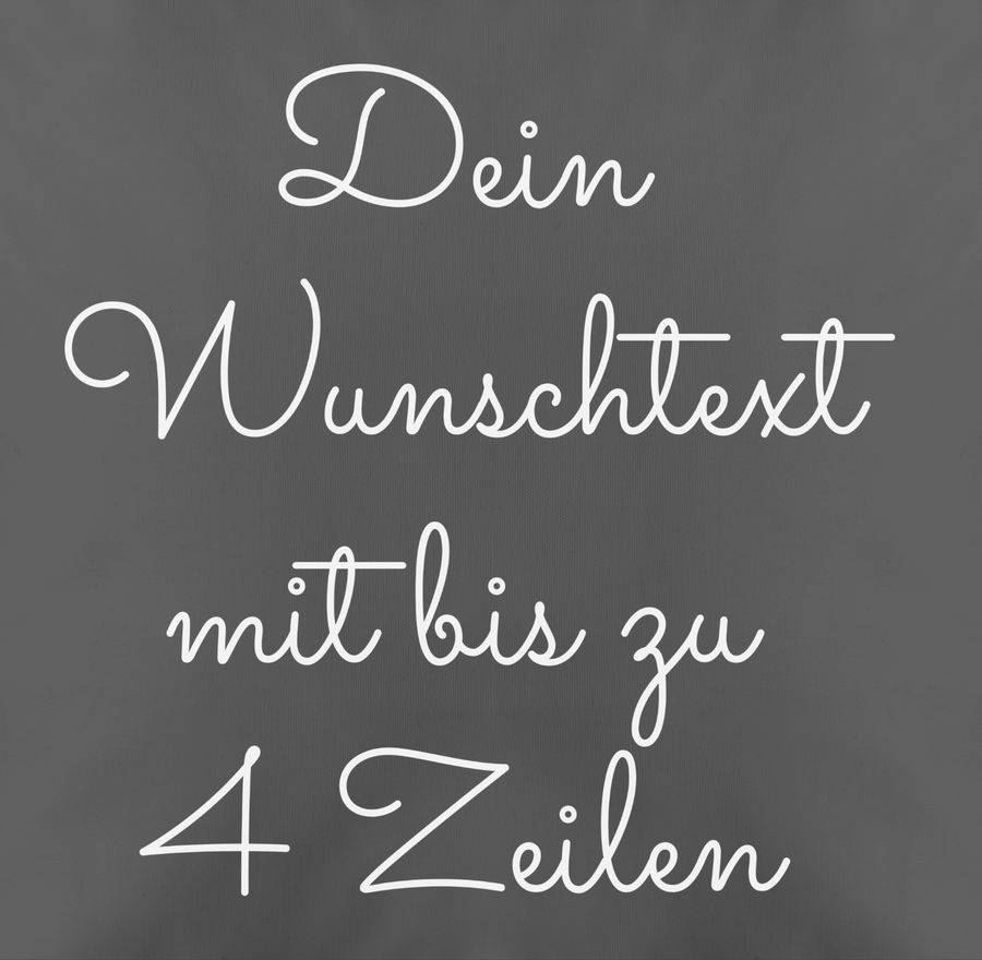 Shirtracer Wunschtext: Tshirt Turnbeutel Shirtracer